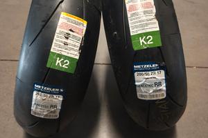 2 pneumatici Metzeler Racetec K2 