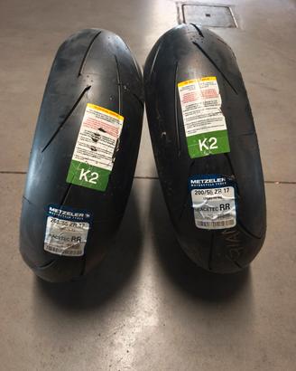 2 pneumatici Metzeler Racetec K2 