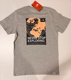 T-shirt The North Face Grigia - Tg S