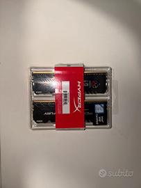 RAM HyperX Fury RGB 16GB (2x8GB) DDR4 3600MHz CL17