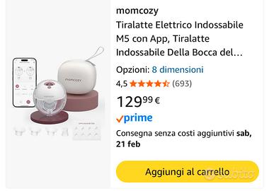 Tiralatte elettrico Momcozy M5