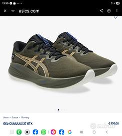 Asics Nimbus 27 nuove 