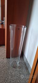 Vaso cilindrico in vetro 