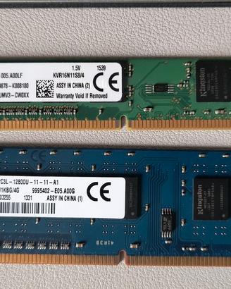 Kingston DDR3 2x4GB 1600MHz