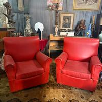 Coppia Poltrone Letto Gorgone Mid-Century -