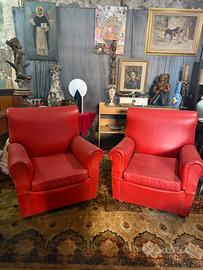 Coppia Poltrone Letto Gorgone Mid-Century -