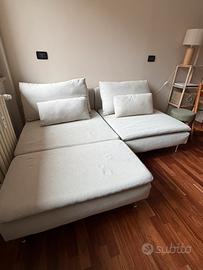 Divano 2 posti con chaise longue - IKEA SÖDERHAMN
