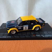 Modellino rally