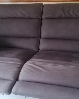 Divano 3 posti con 2 relax elettrici