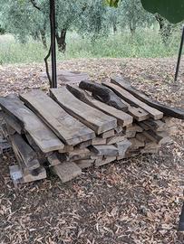 Tavole di ulivo stagionate