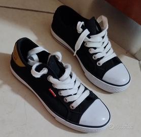 Scarpe Levi's in tela nere - Misura 37/37.5