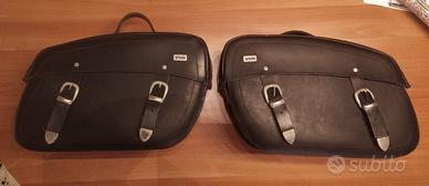 Borse laterali in pelle SPAAN CLASSIC Klick Fix