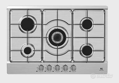 Piano cottura gas Master Kitchen 5 fuochi nuovi