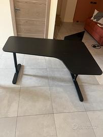 🔥 Scrivania Ikea + Sedia ufficio in pelle 🔥