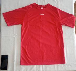 Completo Calcio Kipsta Rosso Maglia M Shorts S
