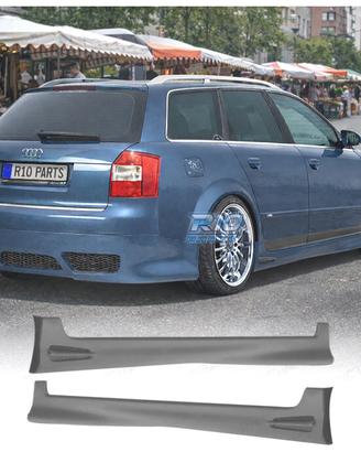 MINIGONNE LATERALI AUDI A4 B6 8E 00-04 LOOK GT4