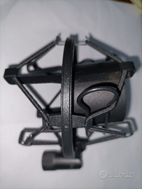 Ragno per microfono da studio antivibrazione