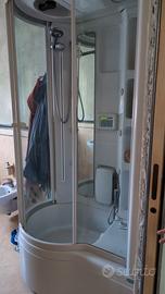 Box doccia Teuco con idromassaggio e sauna