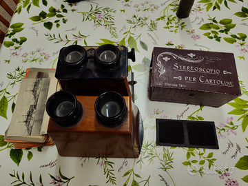 Lotto visiti stereoscopici antichi