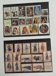 Francobolli Grecia e Tematica Natale 