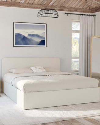 Letto matrimoniale contenitore idomya come nuovo