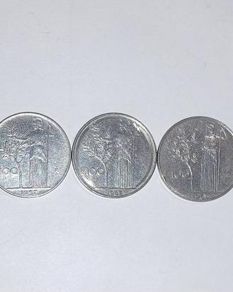 Lotto 16 Monete 100 Lire 1956/57 - RARE, SPL