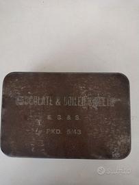 Scatola razioni militari ww2