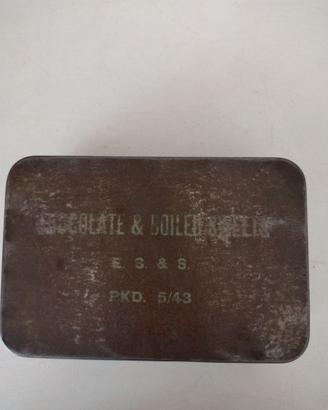 Scatola razioni militari ww2