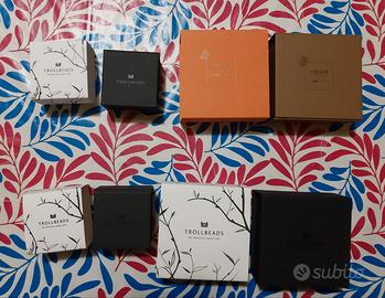 4 Scatole vuote Trollbeads