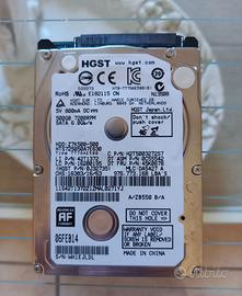 Hard disk 2,5 sata HGST da 500 Gb