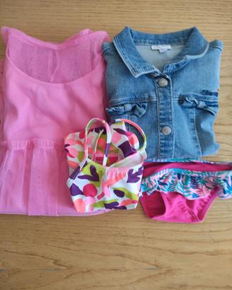 Lotto bambina 2-3 anni. 98 cm.
