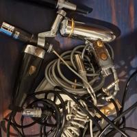 bundle microfoni vintage geloso rcf made in italy