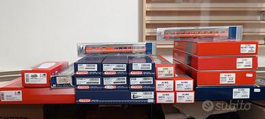 Carrozze e locomotori varie marche scala H0