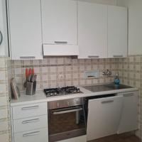 Parete attrezzata zona cottura