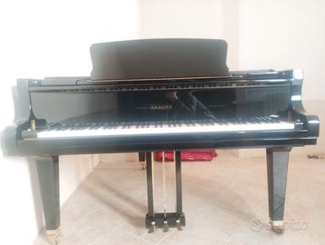 Pianoforte Krauss Sauter 185 a coda con trasporto