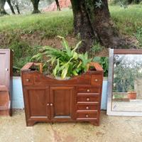Mobile Bagno Vintage Specchio