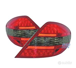 FANALI MERCEDES SLK R171 04-11 LED ROSSO AFFUMICAT