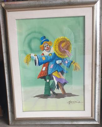 QUADRI CLOWN ANGELO MANINI 