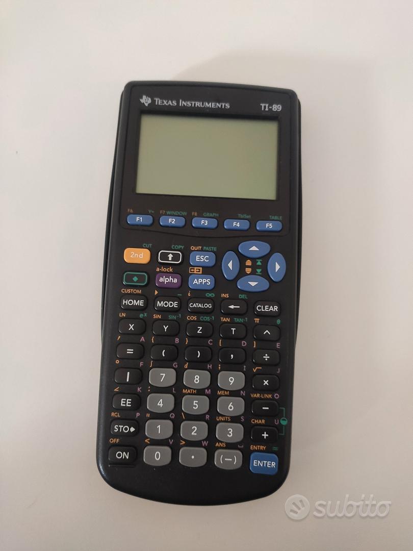 Calcolatrice grafica Texas Instruments TI-89 - Informatica In vendita a Roma