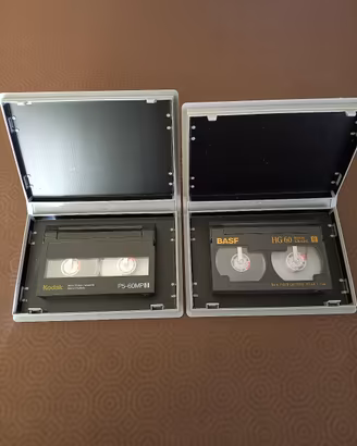 2 videocassette video 8mm