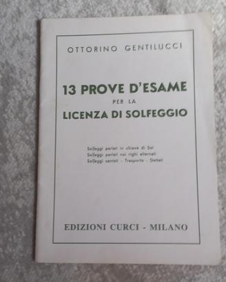 13 prove esame solfeggio ottorino