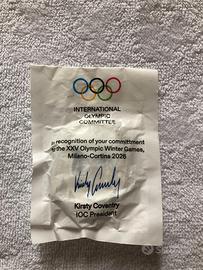 Pin Rara MILANO CORTINA 2026 – "Thank You" Kirsty