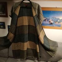 SCIALLE MANTELLA ORIGINALE STEFANEL LANA