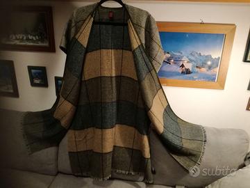 SCIALLE MANTELLA ORIGINALE STEFANEL LANA