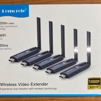 Trasmettitore HDMI Wireless e 4 ricevitori 1080P