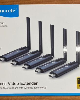 Trasmettitore HDMI Wireless e 4 ricevitori 1080P
