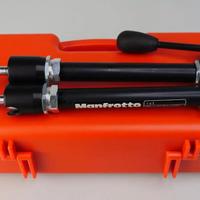 Manfrotto MAGIC ARM 143 + valigetta CASE Arancione