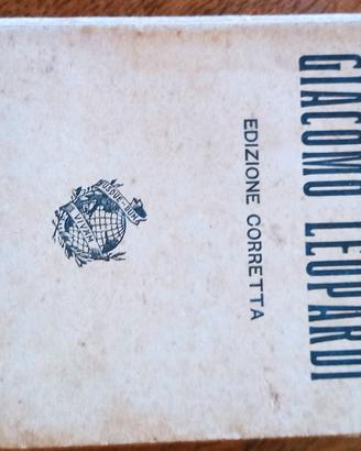 poesie di Giacomo Leopardi