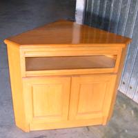 Angoliera  80 x 80 rovere massello