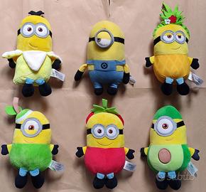 Lotto peluche Minions - Collezione frutta